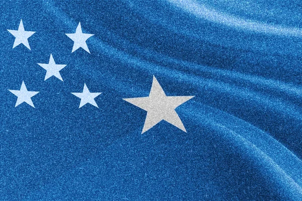 Somalia Glitter Flag National Flag Glittering Flag Competition Concept Sparkle —  Fotos de Stock