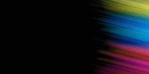Багатокольорові Абстрактні Прапори Блискучий Розкішний Фон Райдуга Чорні — стокове фото