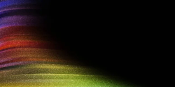 Wielokolorowy Abstrakcyjny Baner Błyszczące Tło Luksusu Tęcza Czarny — Zdjęcie stockowe