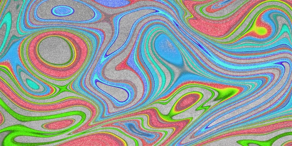 Colorful Fluid Art Glitter Colorful Swirls Swirl Background — Stock Photo, Image