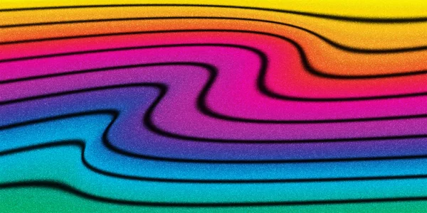 現代の線抽象的な背景 多色の背景 キラキラ虹 — ストック写真