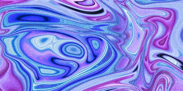 Ζυμαρικά Στροβιλισμού Glitter Πολύχρωμα Στροβιλίσματα Χρώμα Φόντο Σχήμα — Φωτογραφία Αρχείου