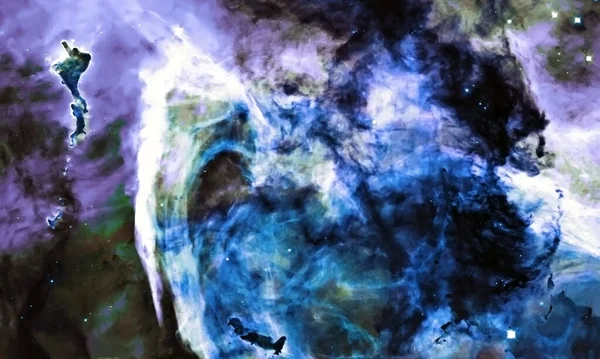 Carina Nebula Space Bakgrund Delar Denna Bild Som Tillhandahålls Nasa — Stockfoto