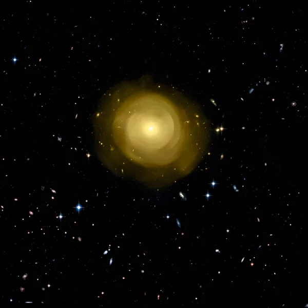 Supernova Core Estrella Neutrones Pulsares Elementos Esta Imagen Proporcionados Por — Foto de Stock