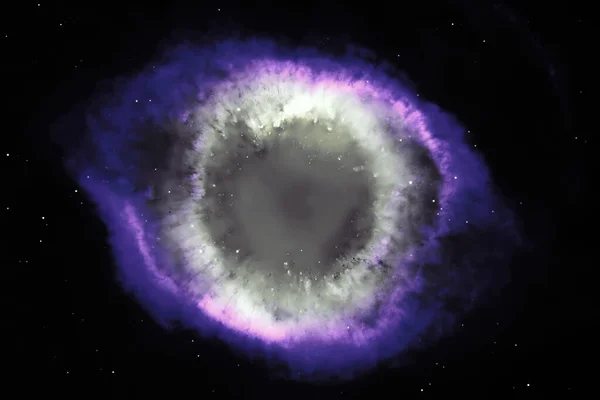 Helix Nebula Supernova Core Pulsar Neutron Star Elements Image Furnished — Stock Photo, Image