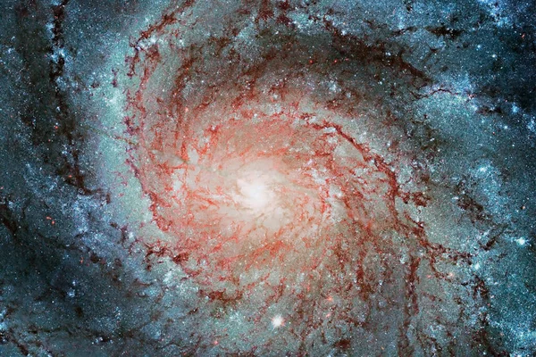 Pinwheel Galaxy Supernova Core Pulzár Neutroncsillag Kép Elemeit Nasa Bocsátja — Stock Fotó