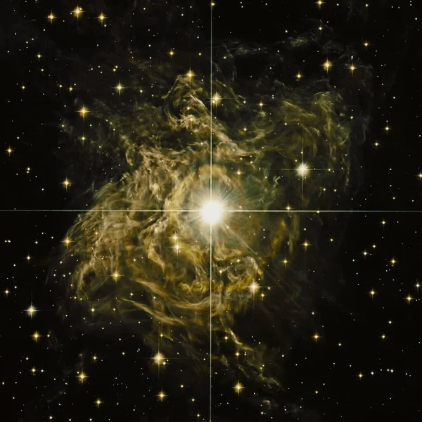 Fondo Galaxia Espacial Estrella Neutrones Pulsares Supernova Core Elementos Esta — Foto de Stock