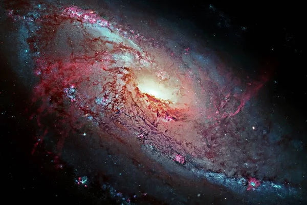 Space Background Space Galaxy Background Elements Image Furnished Nasa — Stock Photo, Image