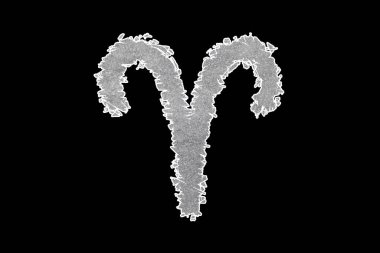 Koç burcu, Koç burcu, burç sembolü, kırpma yolu.