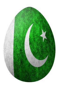 Pakistan Paskalya Yumurtası, Ulusal Bayrak Yumurtası, Kırpma Yolu