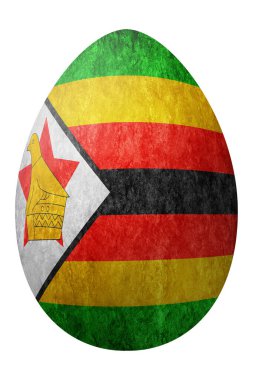 Zimbabwe Paskalya Yumurtası, Ulusal Bayrak Yumurtası, Kırpma Yolu