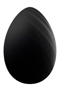 Gümüş Paskalya Yumurtası, Gümüş Lüks Yumurta, Siyah ve Gümüş, Kırpma Yolu