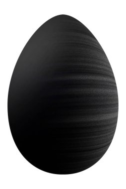 Gümüş Paskalya Yumurtası, Gümüş Lüks Yumurta, Siyah ve Gümüş, Kırpma Yolu