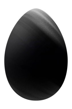 Gümüş Paskalya Yumurtası, Gümüş Lüks Yumurta, Siyah ve Gümüş, Kırpma Yolu