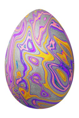 Pastel Paskalya Yumurtası, modaya uygun yumurta, kırpma yolu