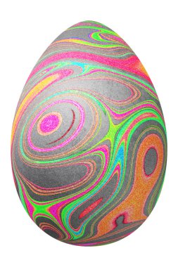 Pastel Paskalya Yumurtası, modaya uygun yumurta, kırpma yolu