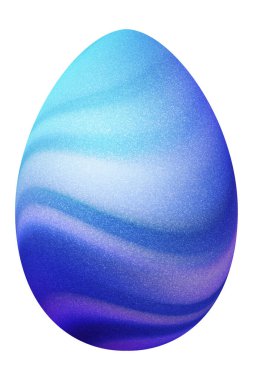 Lüks Paskalya Yumurtası, Paskalya Yumurtası, Mor ve Mavi, Kırpma Yolu