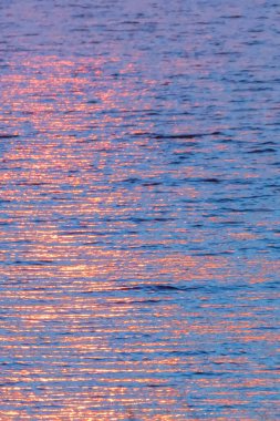 Günbatımı Su Yüzeyi, Su Yüzeyi, Deniz Yüzeyi, Su Arkaplanı