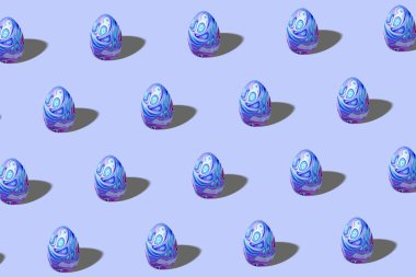 Pastel Paskalya yumurtası, modaya uygun yumurta, Asgari Paskalya konsepti