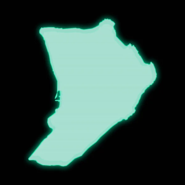 Карта Палау Старого Зеленого Екрану Комп Ютера Темному Фоні — стокове фото