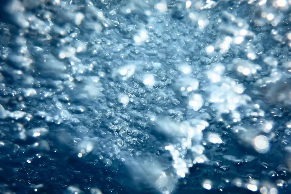 Пузыри Воде Пузыри Воздухе Водный Фон — стоковое фото