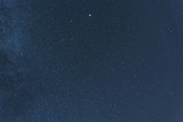 星光灿烂的夜空 星空背景 — 图库照片