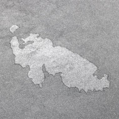 Aland Adaları haritası, gümüş arkaplan, harita arkaplan