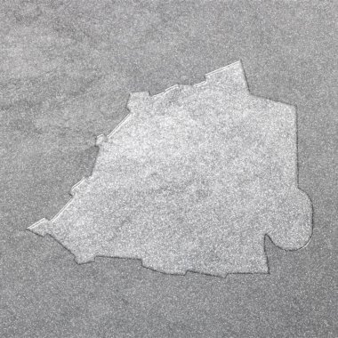 Vatikan haritası, gümüş arkaplan, harita geçmişi