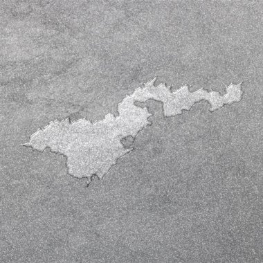 Amerikan Samoa haritası, gümüş arkaplan, harita arkaplan