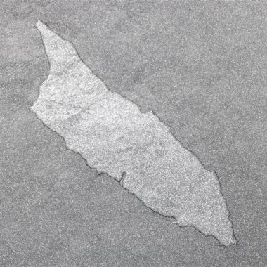 Aruba haritası, gümüş arkaplan, harita arkaplan