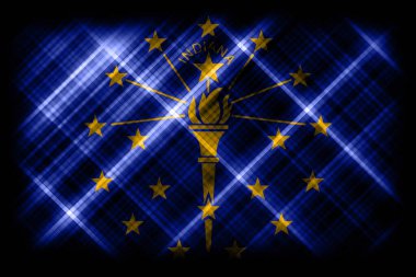 Indiana eyalet bayrağı, Indiana bayrağı modern bayrak