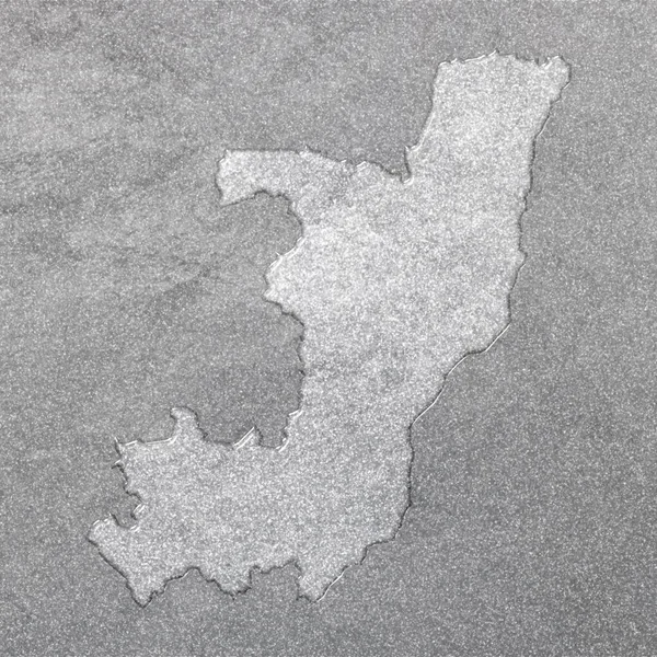 Карта Конго Срібне Тло Мапа Фону — стокове фото