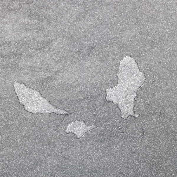 Wallis ve Futuna haritası, gümüş arkaplan, harita arkaplan