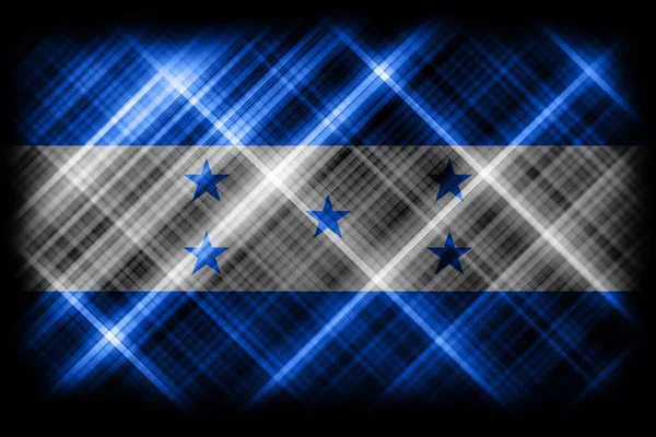 Σημαία Ονδούρας Εθνική Σημαία Φόντο Σύγχρονη Σημαία — Φωτογραφία Αρχείου