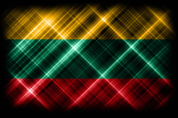 Litvanya Bayrağı Ulusal Bayrak Modern Bayrak Geçmişi — Stok fotoğraf