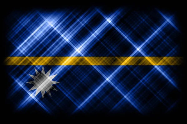 Nauru Flagga Nationell Flagga Modern Flagga Bakgrund — Stockfoto