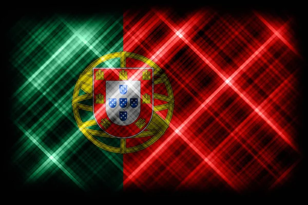 Portugal Flag National Flag Modern Flag Background — Stockfoto