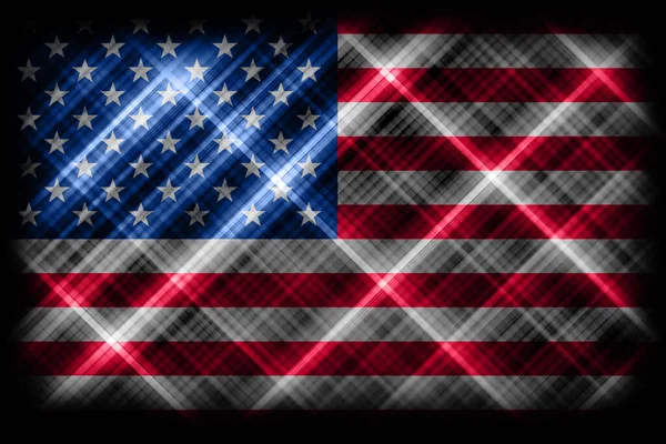 Amerikai Egyesült Államok Zászló Nemzeti Zászló Modern Zászló Háttér — Stock Fotó