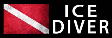 Buz Dalgıcı, Dalgıç Aşağı Bayrak, Dalgıç Bayrağı, Dalgıç Dalışı
