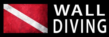 Duvar Dalışı, Dalgıç Bayrağı, Dalgıç Bayrağı, Dalgıç Dalışı