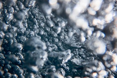 Sudaki Soyut Baloncuklar, Hava Kabarcıkları Su Arkaplanı 