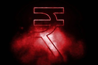 Hint Rupisi, INR Rupisi, Para birimi sembolü, Mavi sembol