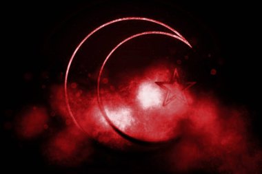 Ay ve yıldız İslam Sembolü, İslam sembolü, Mavi sembol