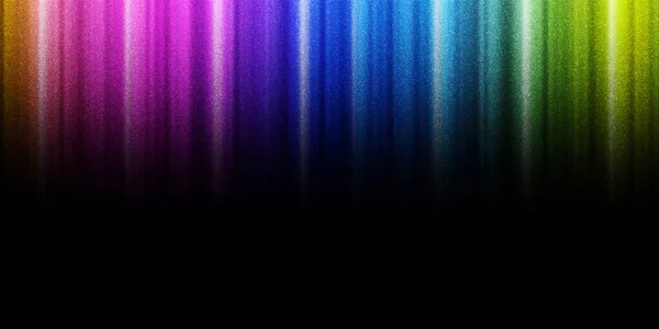 Πολύχρωμο Αφηρημένο Πανό Glitter Πολυτελές Φόντο Ουράνιο Τόξο Μαύρο — Φωτογραφία Αρχείου