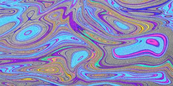 Ζυμαρικά Στροβιλισμού Glitter Πολύχρωμα Στροβιλίσματα Χρώμα Φόντο Σχήμα — Φωτογραφία Αρχείου