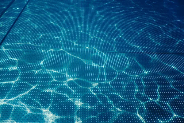 Schwimmbad Aus Edelstahl Unterwasserblick — Stockfoto