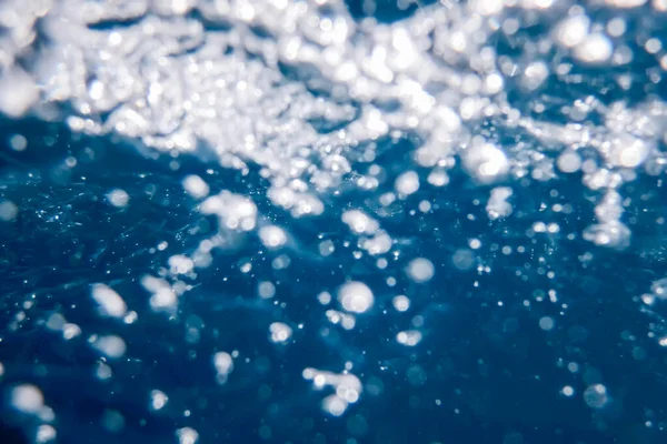 Burbujas Abstractas Agua Burbujas Aire Fondo Agua —  Fotos de Stock