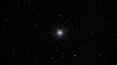 Star cluster M3 beautiful night sky clipart