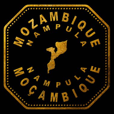 Mozambik Nampula Altın Baskı Tasarımı