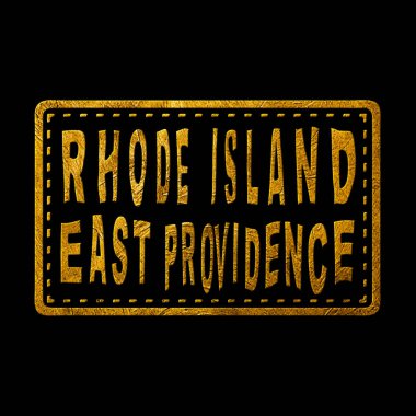 Rhode Island Doğu Providence Altın Baskı Tasarımı